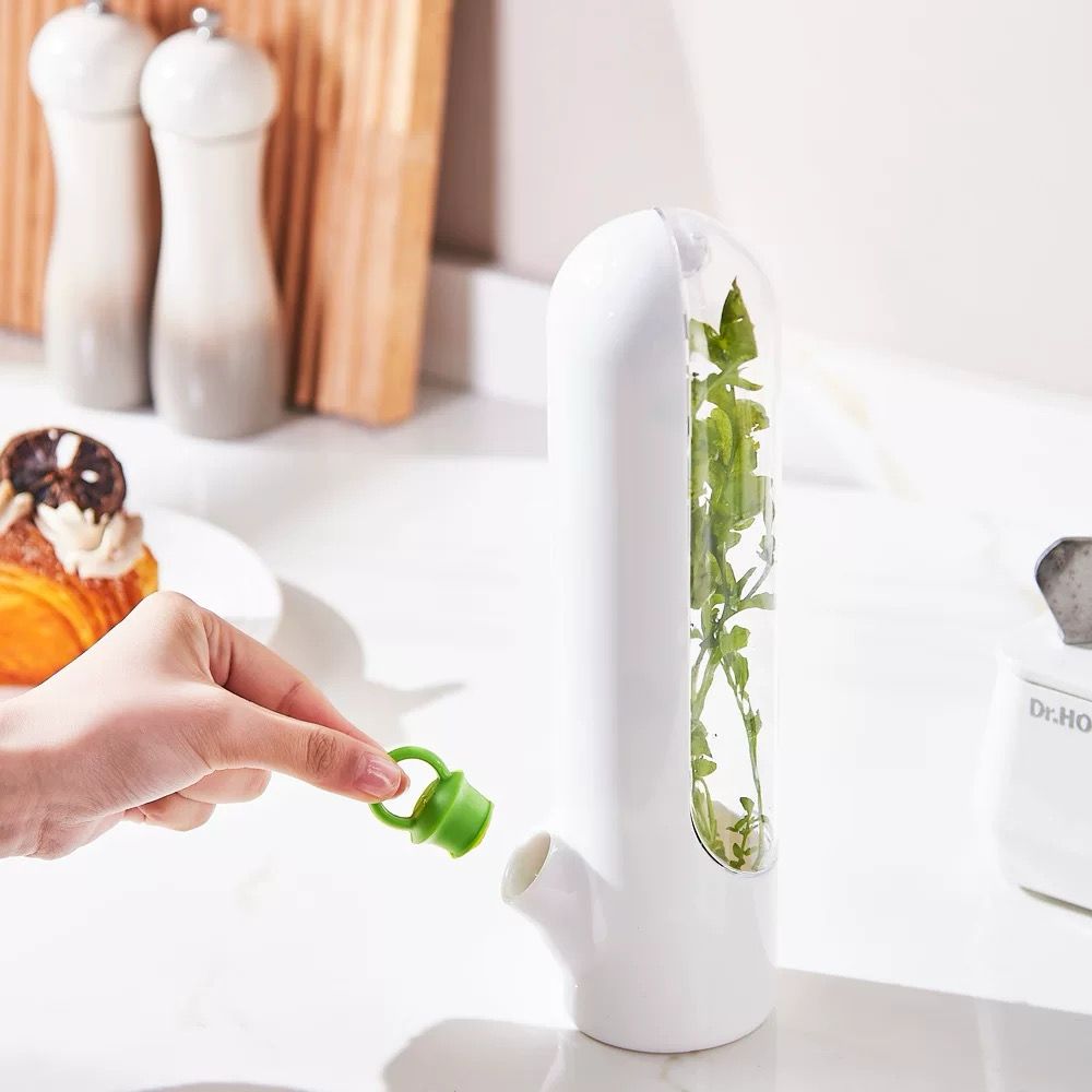 CONTENEDOR PARA HIERBAS EN REFRIGERADOR + ENVÍO GRATIS